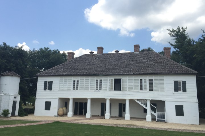 The big house at the Whitney PLantation