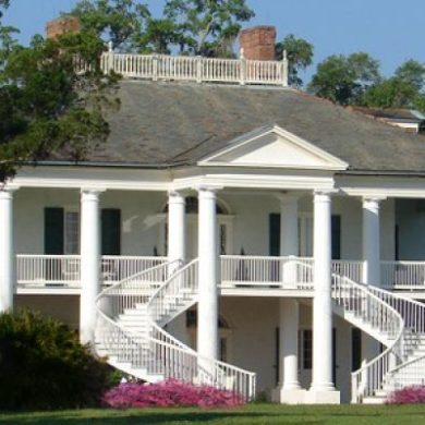 The big house of a plantation