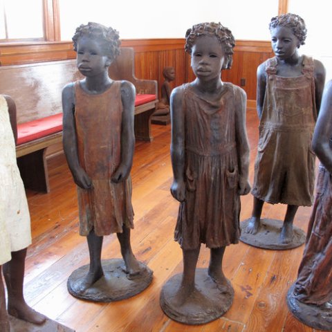 a group of people wearing costumes