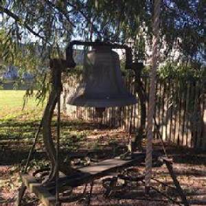 This bell is on Whitney Plantation grounds. It was used to call in the slaves from the fields
